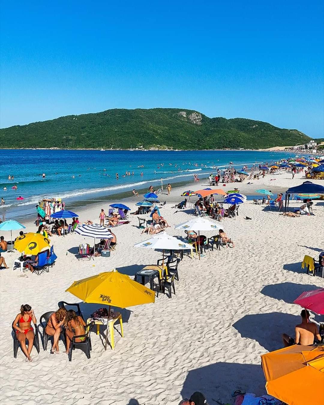 Apartamento Ingleses Norte Florianopolis Bagian luar foto